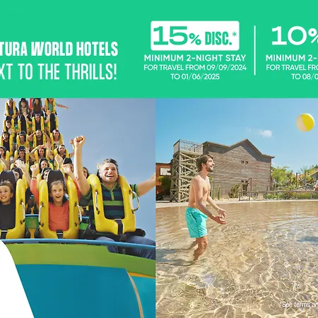 Hotel Portaventura Roulette - Includes Unlimited Access To Portaventura Park & 1 Access To Ferrari Land 4*